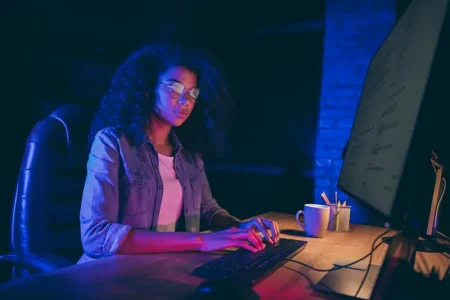 profile-photo-business-lady-look-screen-monitor-work-overtime